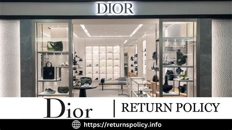 dior returns and exchanges|Dior returns label.